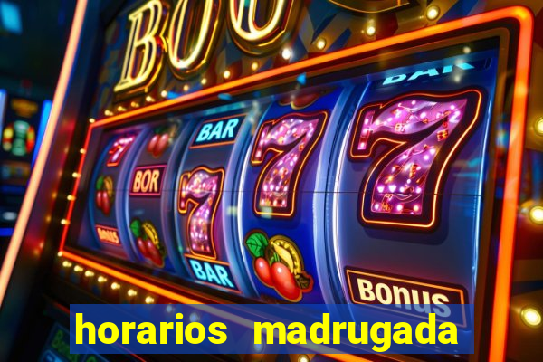 horarios madrugada fortune tiger